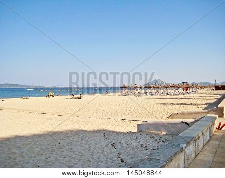 Beach In Port De Pollenca