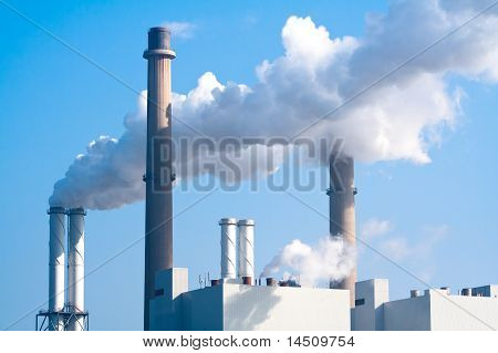 Kanálu Factory únik kouře