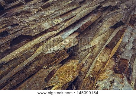 Rock Strata Closeup
