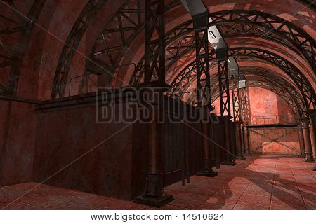 Salle technique vide