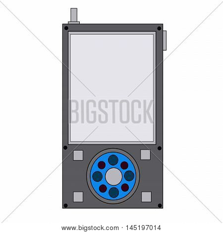 Logo vector illustration for your music pocket player.