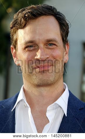 Tom Everett Scott at the Los Angeles premiere of 'Sister Cities' held at the Paramount Studios in Hollywood, USA on August 31, 2016.