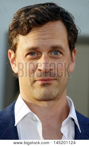 Tom Everett Scott at the Los Angeles premiere of 'Sister Cities' held at the Paramount Studios in Hollywood, USA on August 31, 2016.