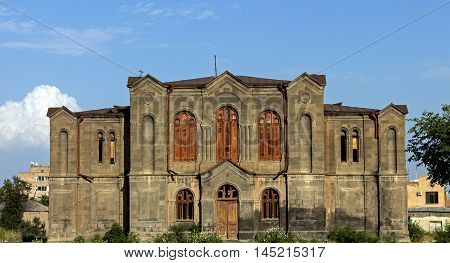 A very old house in Echmiadzin,  Transcaucasia,Armenia.