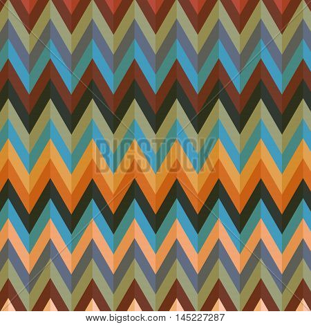 Seamless chevron pattern. Seamless zigzag pattern with blue green pink.Digital print for wrapping paper fabric textile scrap booking apparel web design Boho styleVector