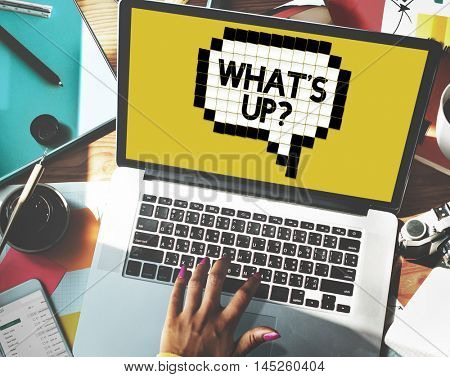 Expression Words Emotion Communication Slang Concept