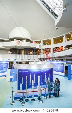 Roiet Thailand - Aug 23 2016 : Main ball room of Roiet Science and Cultural Centre Thailand