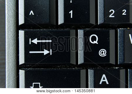 Q German Keyboard Button White Black Macro Letters Numbers