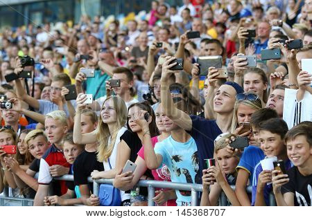 Open Training Session Of Ukraine National Football Team