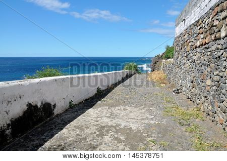 Cobblestone Pathway