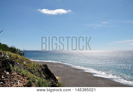Cliff Above Beach
