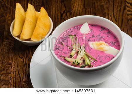 cold beetroot soup