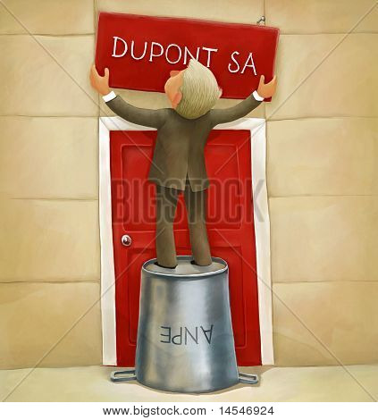 Beginner businessman