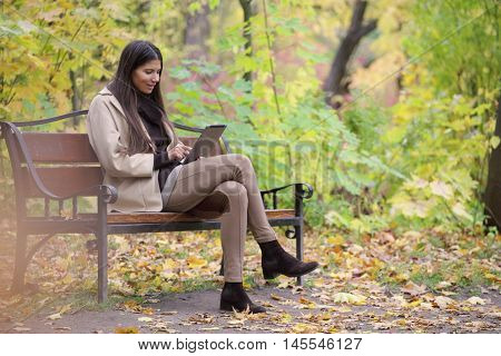 Woman With Tablet