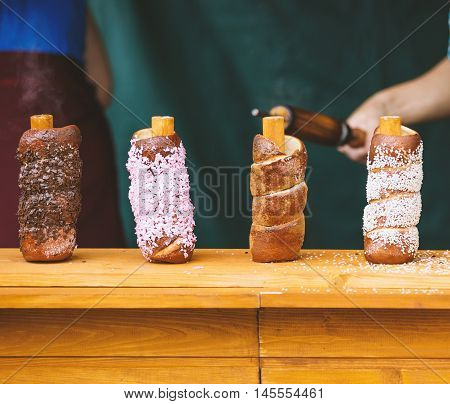 Trdelnik. Sweet Street Food
