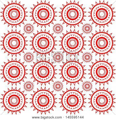 Abstract seamless geometric pattern with triangles vector