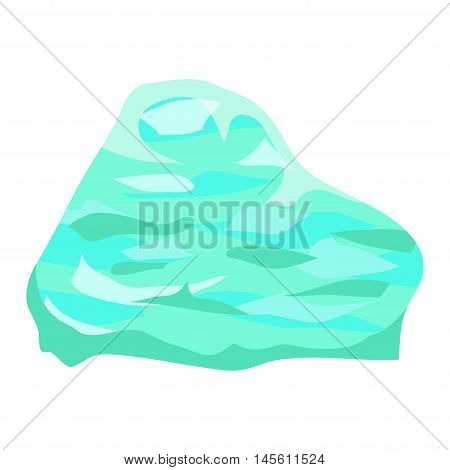 Semi precious gemstone stones and mineral stone isolated on white background. Colorful shiny gemstone. Mineral stone jewelry material agate mineral stone geology nature crystal.