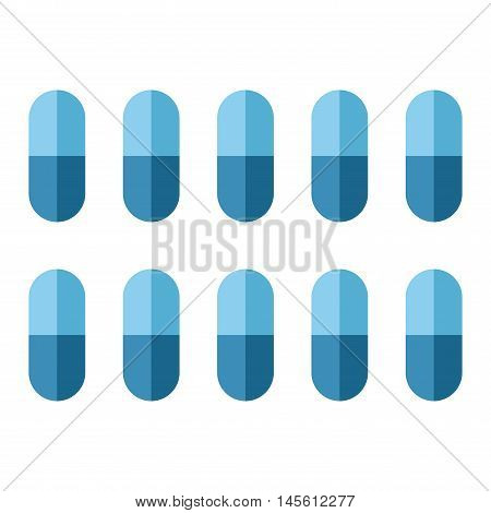 Tablets pills medicine medical on white background. Tablet pills medical drug pharmacy care and tablet pills antibiotic pharmaceutical. Healthy vitamin tablet pills and prescription tablet pills.