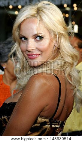 Simona Fusco at the Los Angeles premiere of 'Beerfest' held at the Grauman's Chinese Theatre in Hollywood, USA on August 21, 2006.