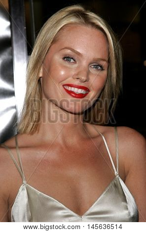 Sunny Mabrey at the Los Angeles premiere of 'Snakes on a Plane' held at the Grauman's Chinese Theatre in Hollywood, USA on August 17, 2006. 