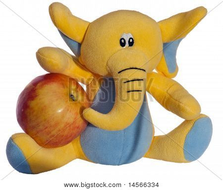Elefanten und apple