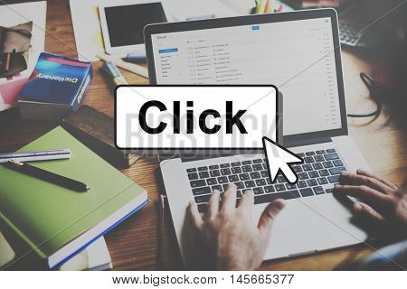 Click Choose Add Button Interface Concept