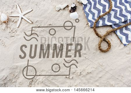 Summer Vacation Fun Concept