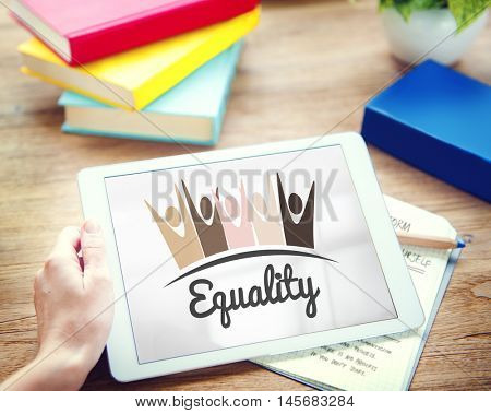 Equality Fairness Fundamental Rights Racist Discrimination Concept