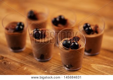 Verine - Sweet Desserts At Wooden Table