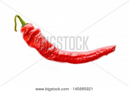 Red Hot Chili Peppers Cayenne, Serrano With Green Stem. Cayenne, Serrano Or S