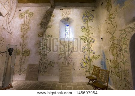 Saint Blaise Des Simples Chapel, Milly La Foret, France