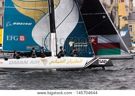 Extreme Sailing Series In Saint-petersburg