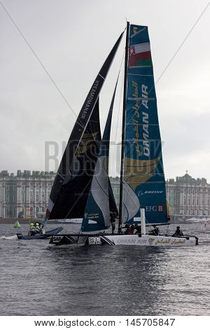 Extreme Sailing Series In Saint-petersburg
