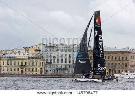 Extreme Sailing Series In Saint-petersburg