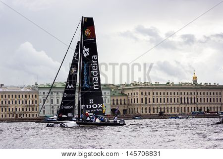 Extreme Sailing Series In Saint-petersburg