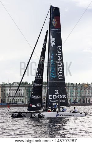 Extreme Sailing Series In Saint-petersburg