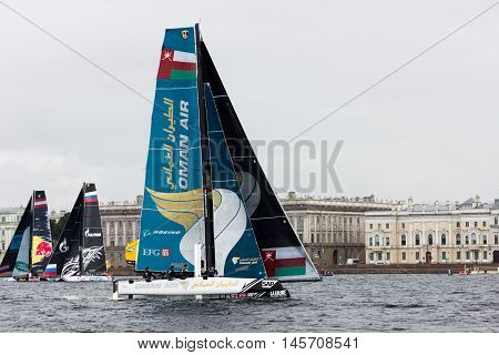 Extreme Sailing Series In Saint-petersburg