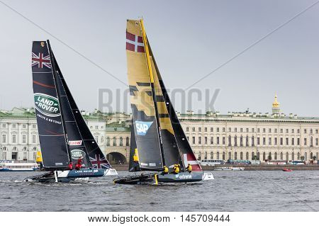 Extreme Sailing Series In Saint-petersburg
