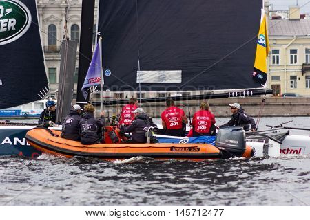 Extreme Sailing Series In Saint-petersburg