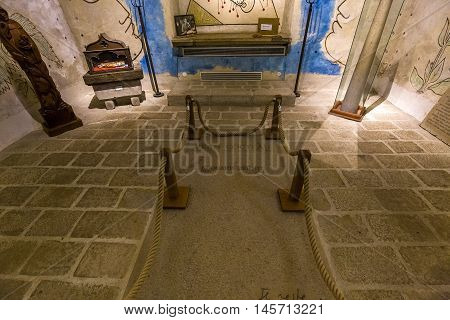 Saint Blaise Des Simples Chapel, Milly La Foret, France