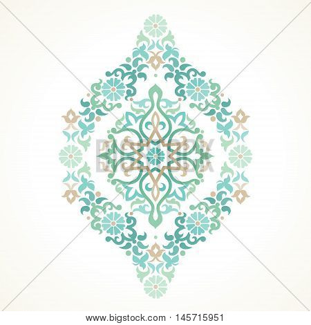 Vector Vintage Pattern In Eastern Style.