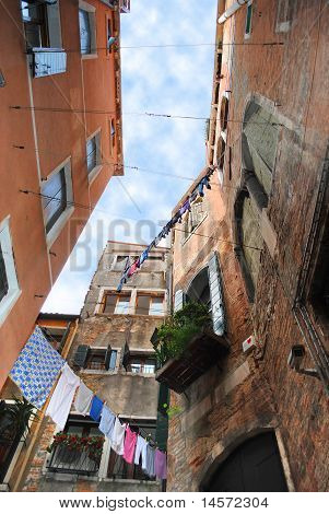 Cena de rua veneziano