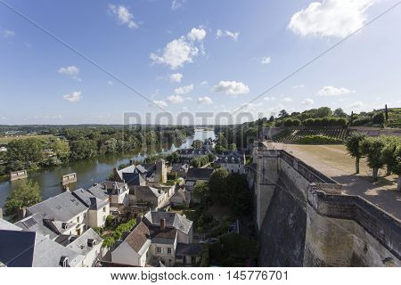View From Castle Of Amboise