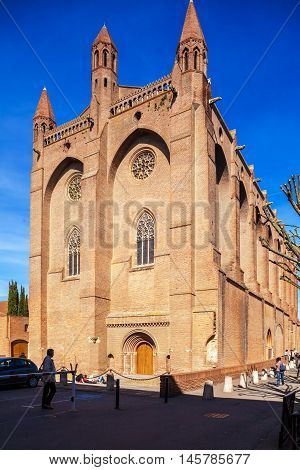Church of the Jacobins in Toulouse France
