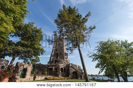 Boldt Castle on the St. Lawrense seaway