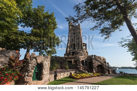 Boldt Castle on the St. Lawrense seaway