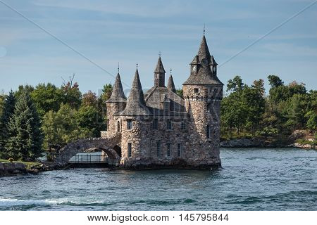Boldt Castle located on the St. Lawrence Seaway