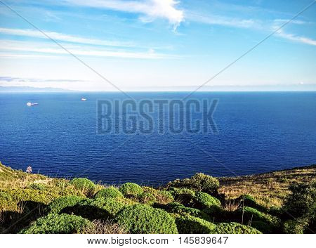 Mare di ottobre nel sud della sardegna