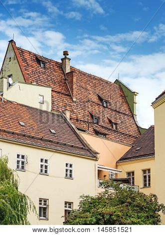 historical Old Town of Wroclaw Poland, Europe