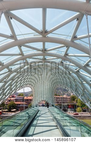 Bridge Of Peace In Tbilisi, Geaorgia